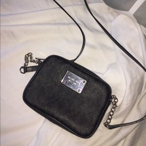 Authentic Michael kors black cross body