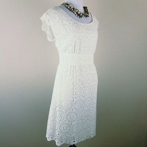 Gianni Bini Circle Lace Dress