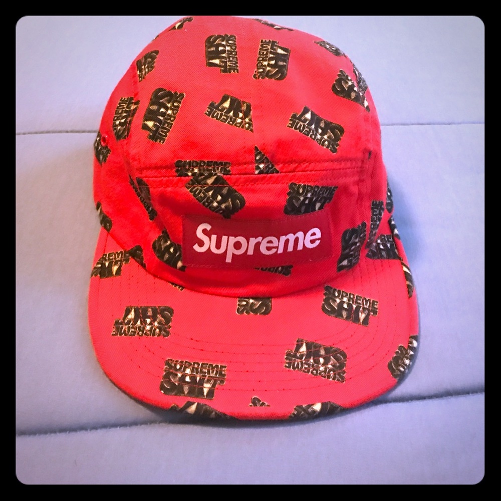 Supreme shit camp hat  ss17