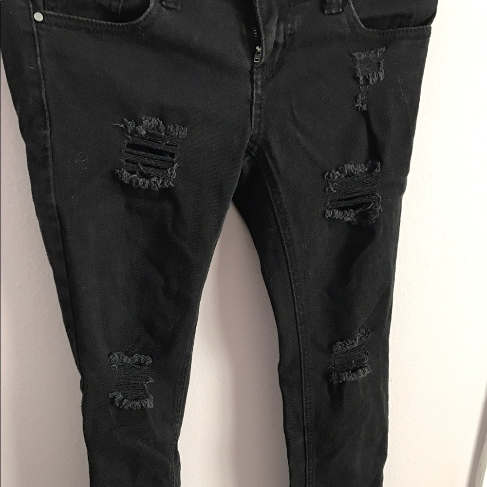 Black Ripped Jeans