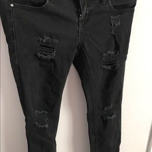 Black Ripped Jeans