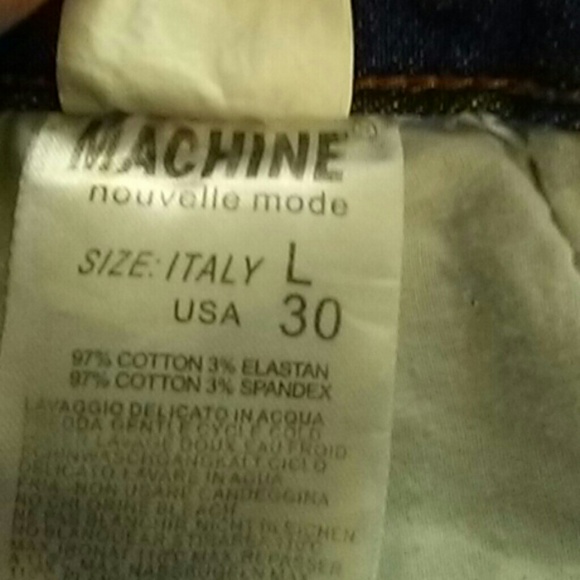 Machine Nouvelle Mode Destroyed Short - Picture 3 of 4