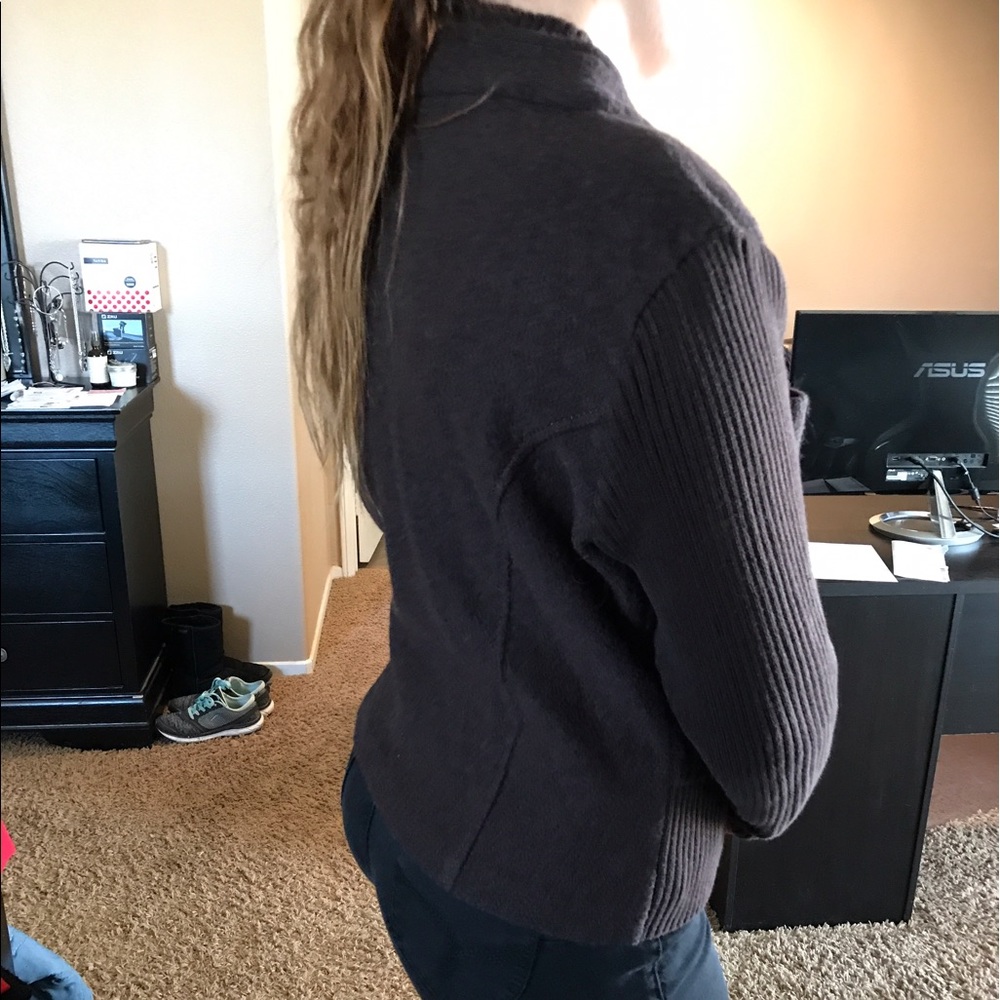 Brown wool jacket - Picture 4 of 4
