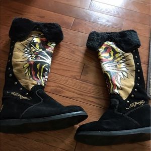 Ed Hardy Snowblazer Boots