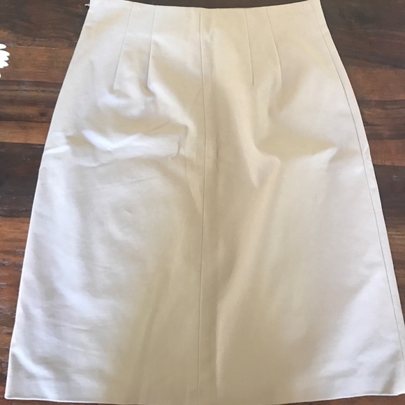 Dana Buchman Skirts Dana Buchman Khaki Paisley Pencil Skirt Boho