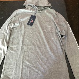 Boy's Vineyard Vines Hooded Long-sleeve T-Shirt