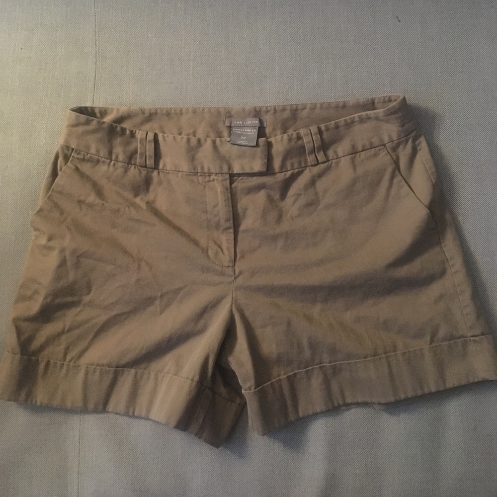 Ann Taylor Tan Shorts