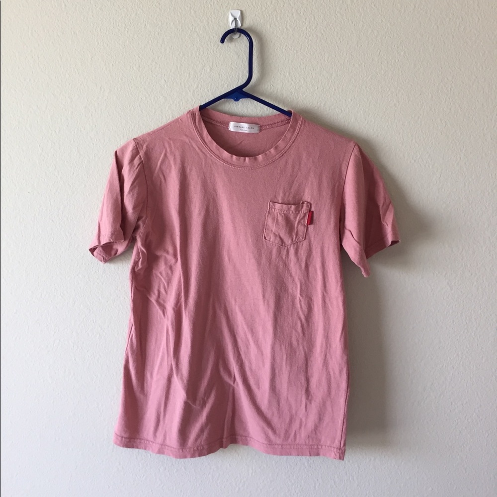 [SOLD] Salmon Pocket Tee