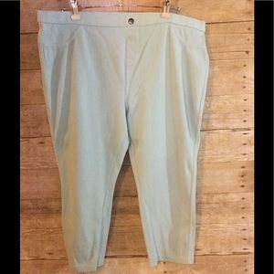 Powder Blue Capri leggings