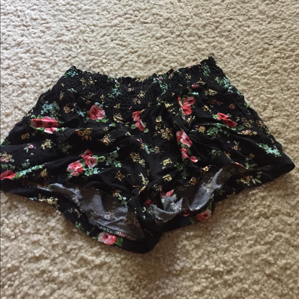 Floral Flowy Shorts
