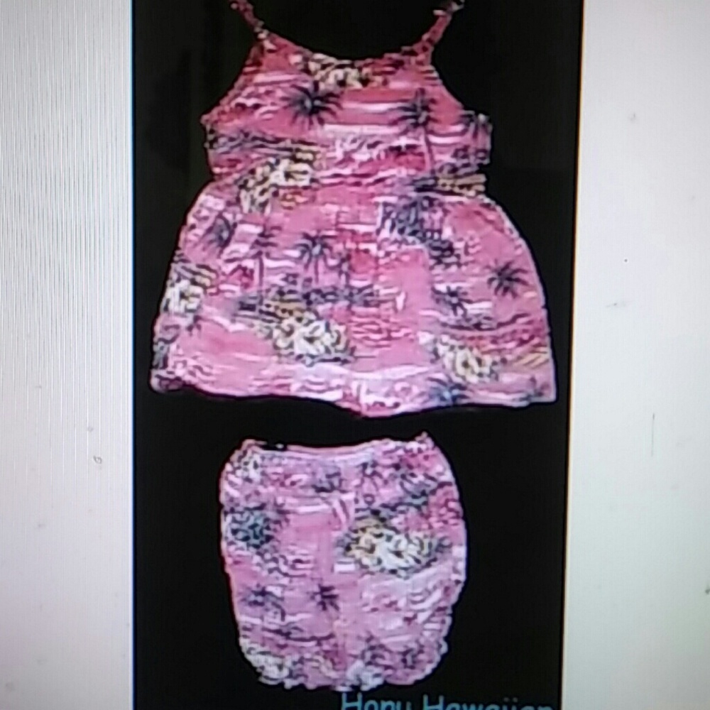 MADE IN HAWAII girls OUTFIT - 12 - 24 MONTHS