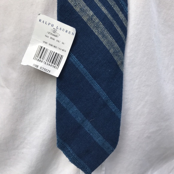 Handmade Italian made Ralph Lauren tie - Picture 3 of 4