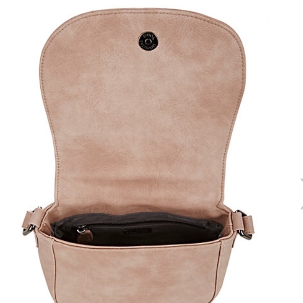 NWT Delux Lux Patina Mini Saddle Bag, Pink - Picture 3 of 8