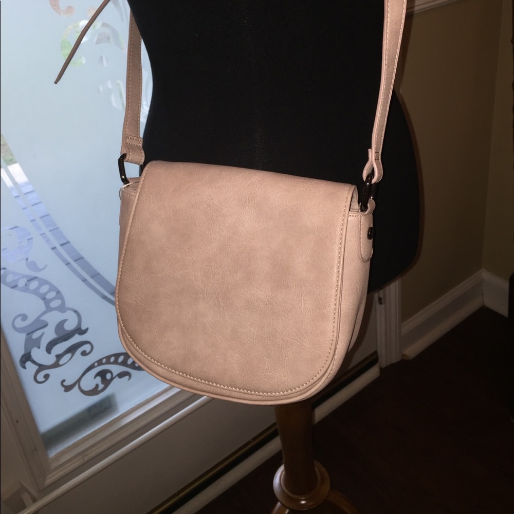 NWT Delux Lux Patina Mini Saddle Bag, Pink - Picture 2 of 8