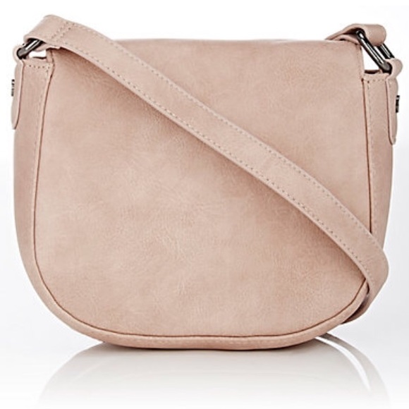 NWT Delux Lux Patina Mini Saddle Bag, Pink - Picture 4 of 8