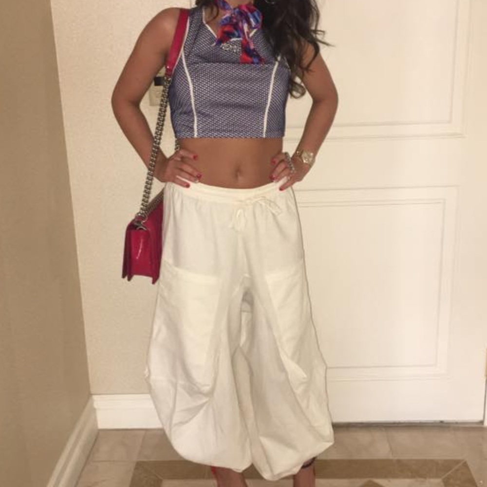Whole outfit pants and Rebecca minkoff shirt