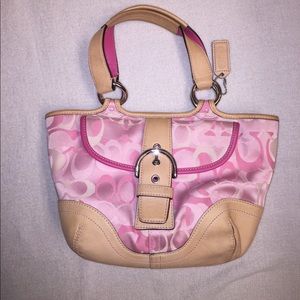 Pink Coach Purse