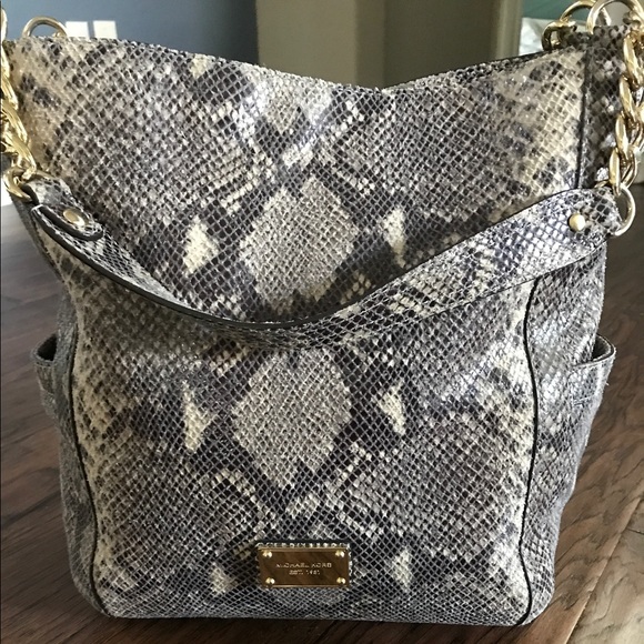 Michael Kors Snakeskin Handbag
