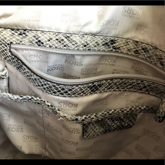 Michael Kors Snakeskin Handbag