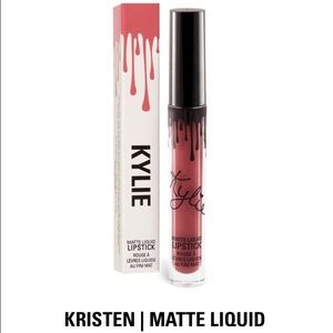 Swatched authentic single Kylie liquid lip Kristen
