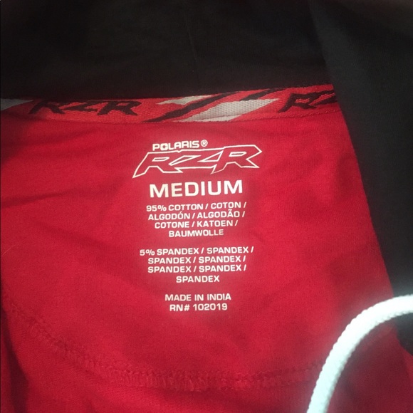 Red and black rzr zip up jacket - Picture 2 of 2