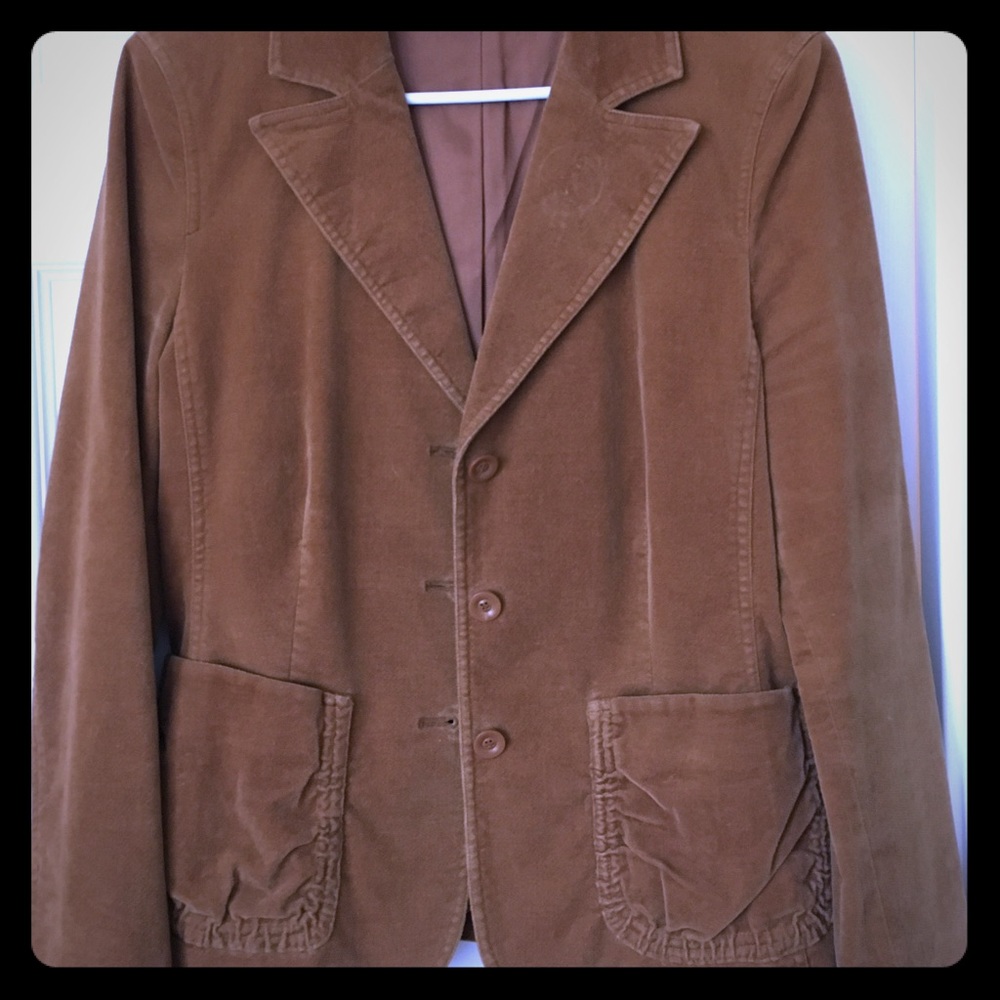 Velvet blazer