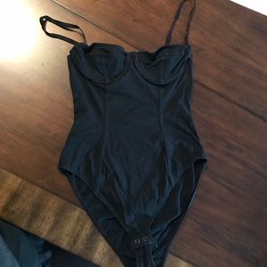 American apparel onesie.