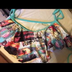 Arizona brand swim top