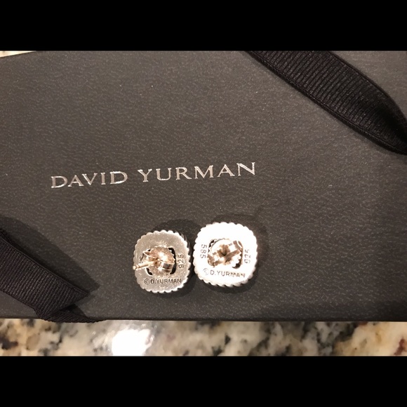 David Yurman Blue Topaz Earrings