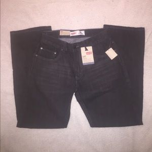 Black Levi's 505 Regular Fit Size 16 • 28x28