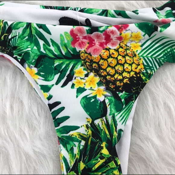 Sole East Swim Brazilian Bikini Bottom Pineapple - Picture 6 of 6