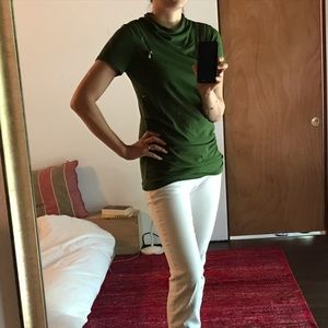 Olive green t shirts