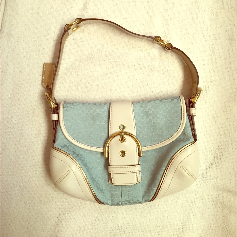 Coach Baby Blue Purse