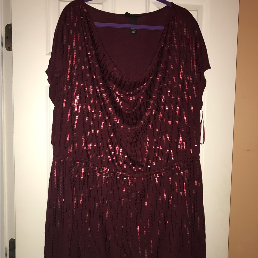 Lane Bryant sequin dress