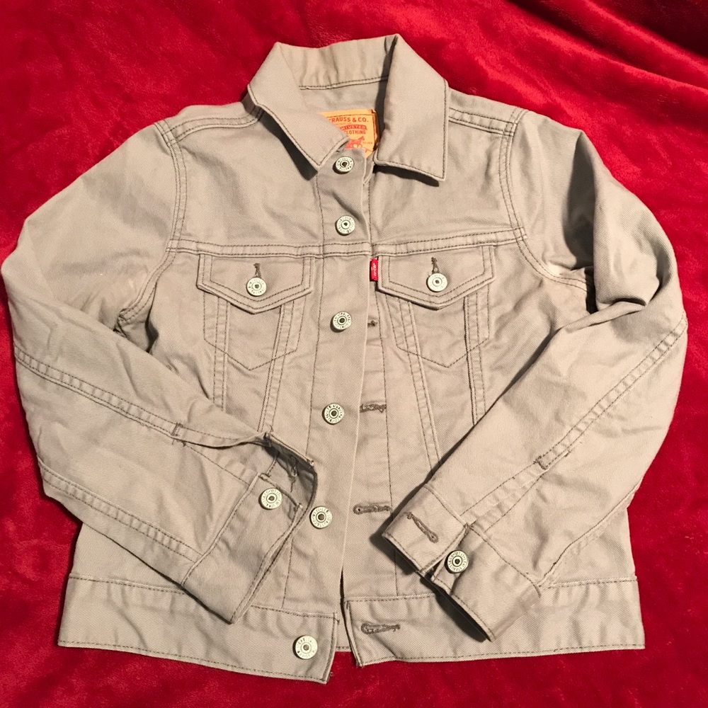 Grey Levi's Jacket