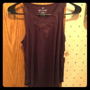 NWT Deep purple AE soft and sexy tank