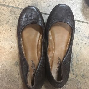Dark brown Lucky Flats