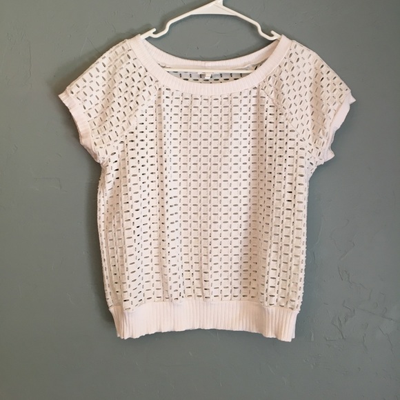 Anthropologie Dara Pullover by Weston in White - Picture 2 of 4