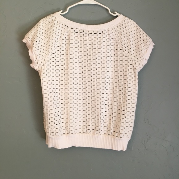 Anthropologie Dara Pullover by Weston in White - Picture 3 of 4