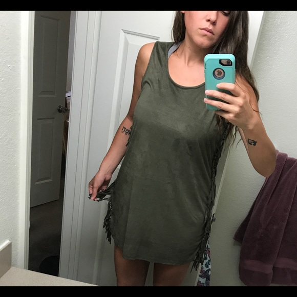 Mini LA heart fringe dress - Picture 3 of 3