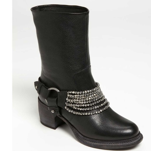 Vera Wang Shoes - Vera Wang Natasha Engineer Jewel Bracelet Boot