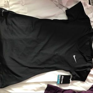 Nike pro short sleeved workout shirt