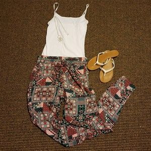 Tribal print pants