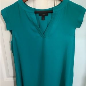 Teal Jcrew top