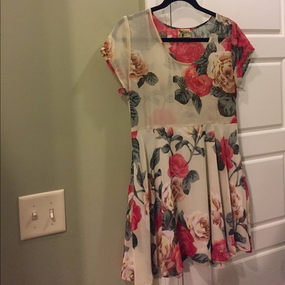 Show Me Your Mumu Spring Floral Dress - Picture 1 of 4