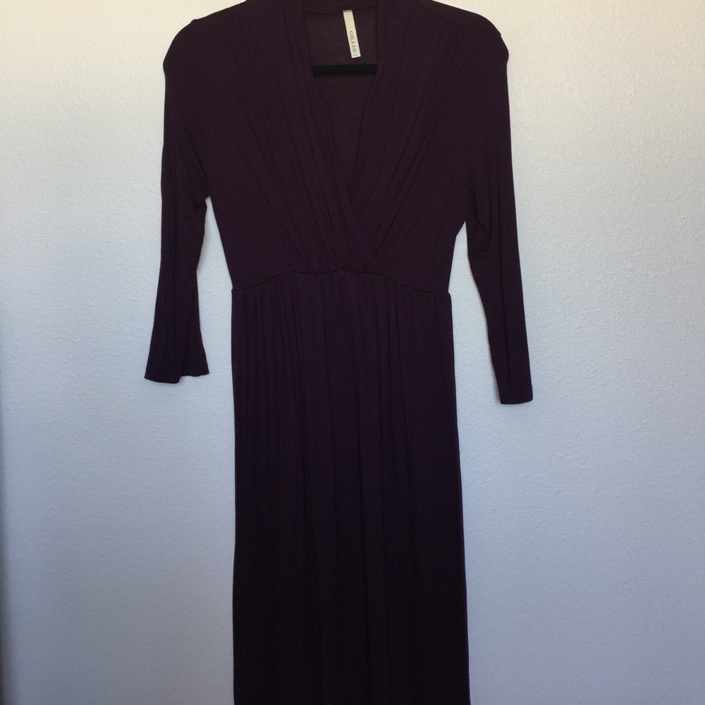 Faux wrap dress