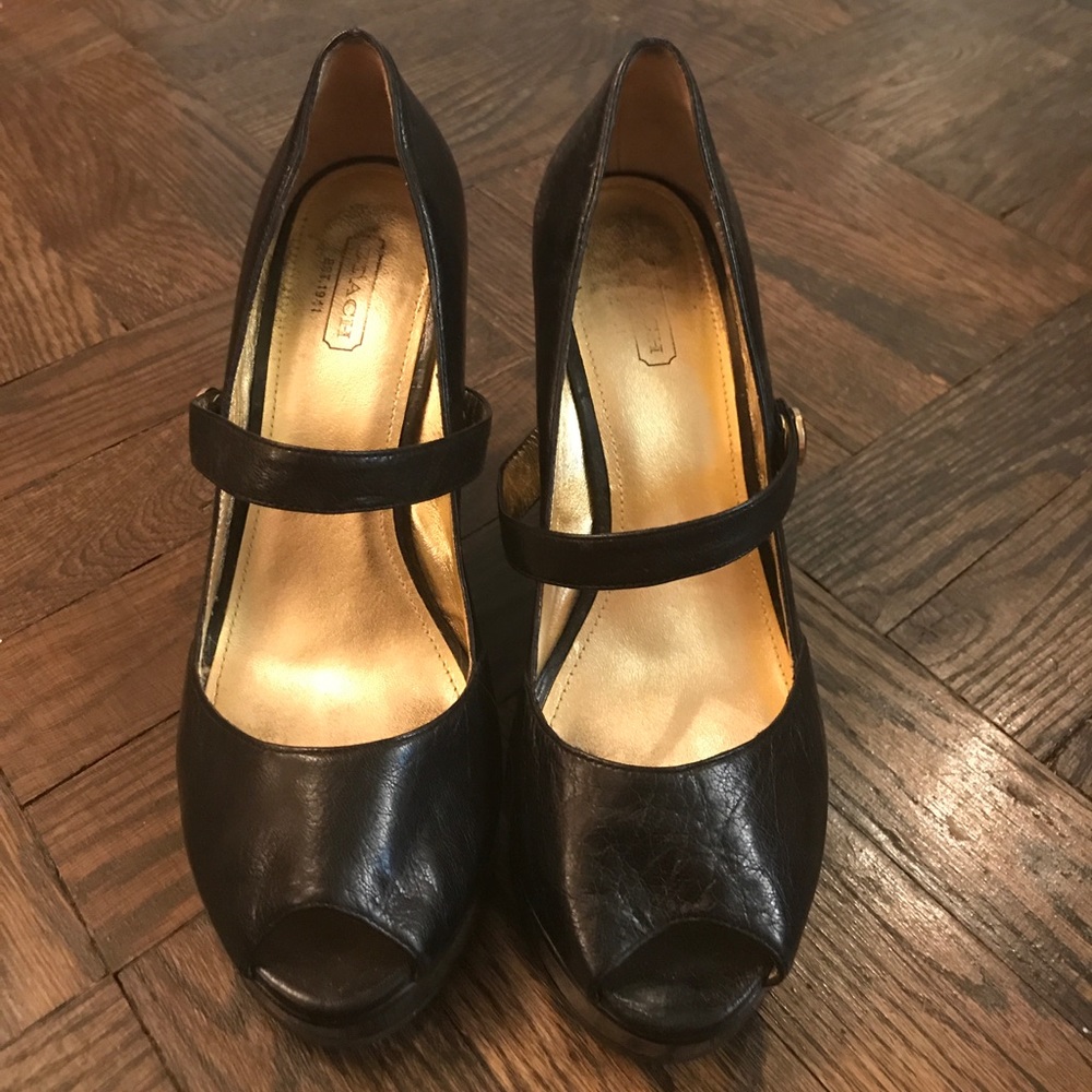 Coach wedges - Picture 1 of 3