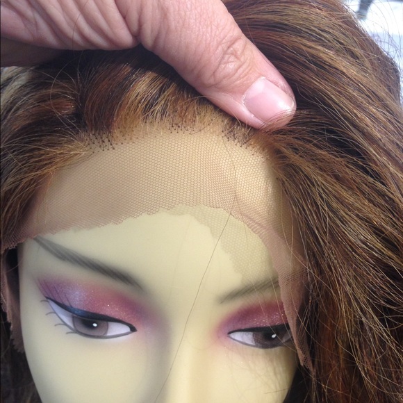 100% Human high quality hand tied Swisslace wig main image 8