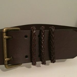 Brown Leather Belt