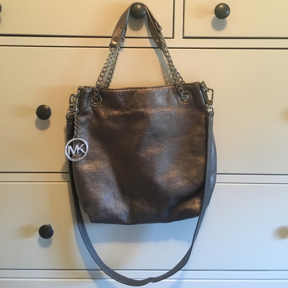 Grey/Silver Michael Kors Bag